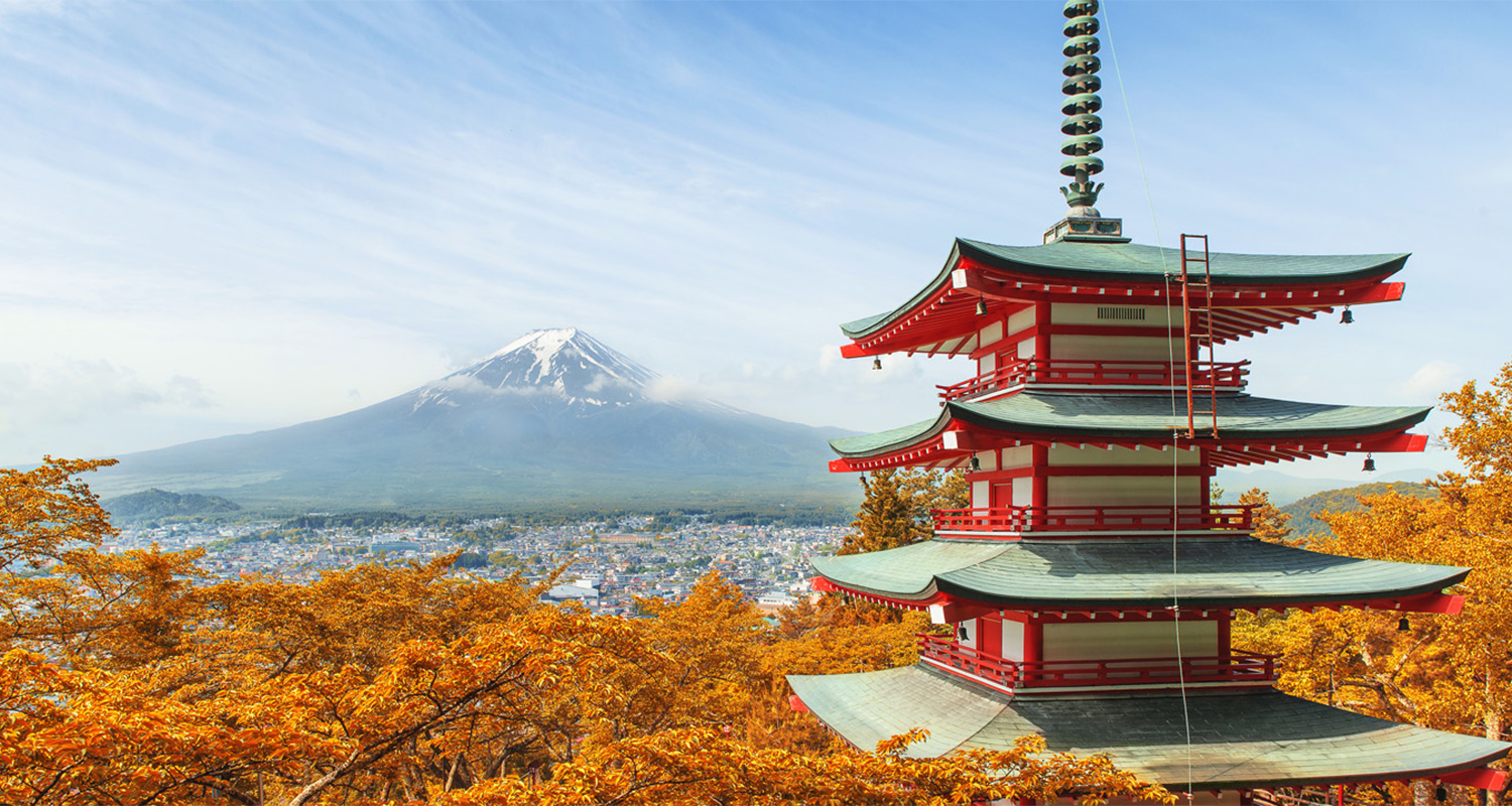 TOUR NHẬT BẢN 5N4Đ MÙA THU BAY VN: TOKYO - NÚI PHÚ SĨ - NAGOYA - KYOTO - OSAKA 
